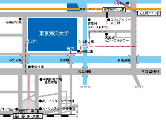 交通アクセスマップ